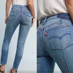 Levi’s 501 “Altered” Skinny Jeans, W27, L30.  Vintage style.